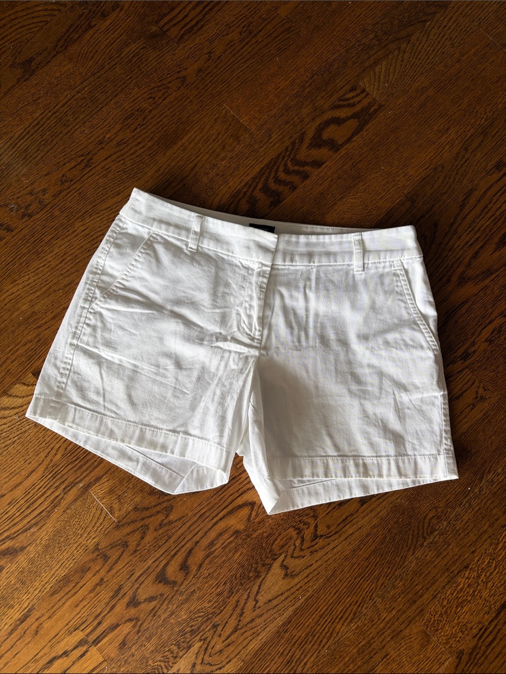 J. Crew White Women's Chino Shorts